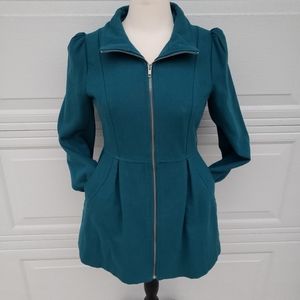 H&M Teal Coat